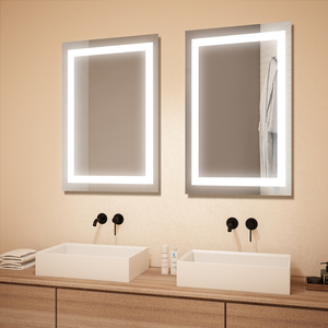 Sensor táctil Decoración para el hogar Espejo LED antiniebla Baño Espejo iluminado inteligente con altavoz Bluetooth - Product Image 2