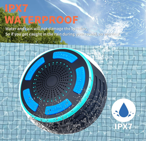 Pro sâu bass IP67 không thấm nước TWS Bluetooth Loa RGB LED chiếu sáng từ Golf đẩy giỏ hàng huấn luyện viên không dây điện thoại - Product Image 6