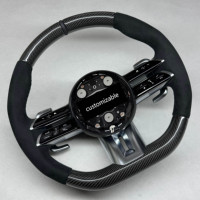 Volante de fibra de carbono con OLED para Mercedes Benz AMG C43 E53 G63 W205 W213 W176 W204 W205 W177 W212 W222
