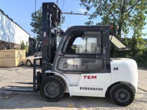 รถยกดีเซล TCM 5 ตัน พร้อมเสากระโดงมาตรฐานเพื่อการใช้งานที่ปลอดภัยและมั่นคง - Product Image 2