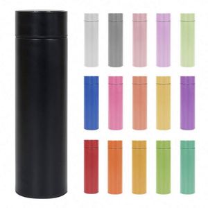 Hot Sale Customized Stainless Steel Thermal Insulated <b>Smart</b> Water Bottle Personalized Workout LED Water Bottle with Logo - Product Image 5