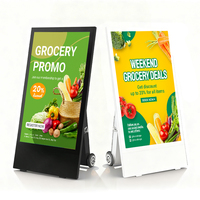 Pantalla LCD móvil portátil de alta calidad Pantalla de publicidad móvil nueva marca premium