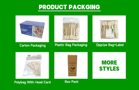 Baguettes de brochettes en bambou Teppo 1000 Pack 12 pouces Outils de barbecue Style moderne avec logo personnalisé Séché et emballé dans un sac