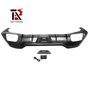 Per <span class=keywords><strong>BMW</strong></span> <span class=keywords><strong>serie</strong></span> <span class=keywords><strong>8</strong></span> G14 G15 G16 840i M850i M Sport coupé 2020-2022 asciutto/bagnato in fibra di carbonio diffusore paraurti posteriore per auto - Product Image 2