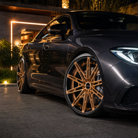 Jantes forgées en bronze à 12 rayons, 3 pièces, 22x12 5x120 ET35 6061 T6, jantes profondes personnalisées pour BMW