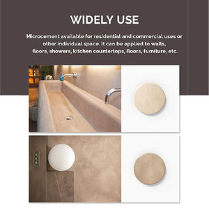 Pintura para Pisos de <span class=keywords><strong>Microcemento</strong></span> Vanlei, Ecológica, Certificada ISO9001, Mate/Alto Brillo, Revestimiento de Paredes Interiores al por Mayor - Product Image 4