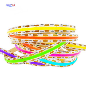 TCWin <span class=keywords><strong>2022</strong></span> Nueva Tira de Luz LED COB 2000k-9000k 12V 24V 384LEDs 12W Blanco Neutro Blanco Cálido Blanco Frío 2025 Tiras de Luz Inteligentes - Product Image 1