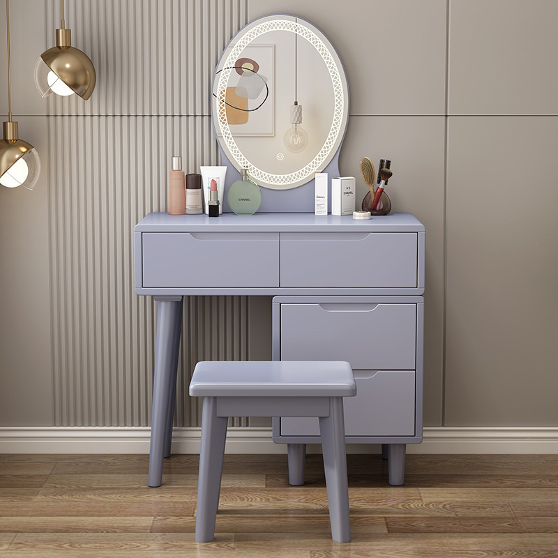 BMW Grey [with night light and dressing stool]