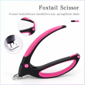 Cortaúñas en forma de U de acero inoxidable, alicates de tijeras francesas de una palabra, herramienta de manicura y pedicura, 1 unidad - Product Image 3