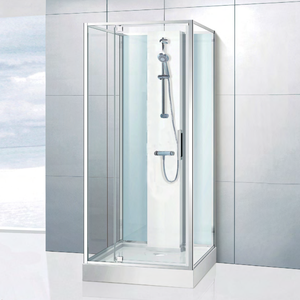Panneaux muraux coulissants encadrés en aluminium moderne 6mm 8mm écran de <span class=keywords><strong>douche</strong></span> en verre trempé bac à <span class=keywords><strong>douche</strong></span> à grand cadre pour salle de bain pour - Product Image 3