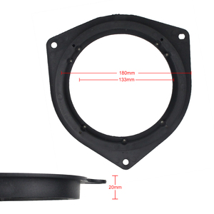 Adaptateur <span class=keywords><strong>haut</strong></span>-<span class=keywords><strong>parleur</strong></span> remplacement noir montage <span class=keywords><strong>entretoise</strong></span> adaptateur anneau joint 6.5 pouces pour Toyota Avalon Corolla Prius RAV Solara Tacoma - Product Image 6