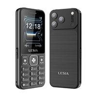 Teléfonos no Android con teclado estilo Apple, GSM, doble tarjeta SIM, desbloqueados para exteriores, teléfonos móviles de bajo precio, gran memoria, teléfono con funciones.