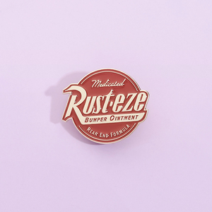Rouille. <span class=keywords><strong>Eze</strong></span> pare-chocs pommade extrémité arrière formule émail broches drôle voiture course rêve broches revers Badges bijoux cadeau pour enfant ami - Product Image 2