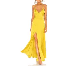 OEM özel toptan tasarımcı ayrılabilir uzun kollu seksi zarif geri tasarım kadınlar balo kıyafetleri uzun bayanlar yemeği elbiseler 2024 - Product Image 3