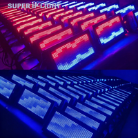 Luz Estroboscópica LED RGB CW a Todo Color de 800x0.5W+48x5W con Control DMX para Escenarios, Bares, Fiestas y DJ