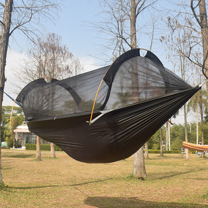 XK-036 Camping <span class=keywords><strong>randonnée</strong></span> corde <span class=keywords><strong>hamac</strong></span> <span class=keywords><strong>pluie</strong></span> mouche bâche moustique moustiquaire extérieur hamacs tente <span class=keywords><strong>hamac</strong></span> - Product Image 2