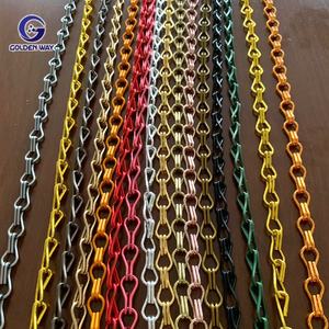 Rideau en aluminium à double crochet, <span class=keywords><strong>moustiquaire</strong></span> décorative, rideau métallique pour hôtel et restaurant - Product Image 4