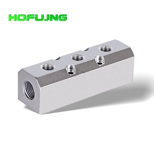 Distribuidor de Gas Dióxido de Carbono, Colector Hidráulico y Neumático Anodizado, Colector de Aire de Aluminio, Colector de Acero Inoxidable Personalizado - Product Image 4