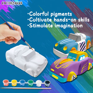 Giocattolo Educativo a Forma di Auto per Bambini, Kit Artistico Fai-da-Te per Dipingere e Decorare in Gesso, OEM - Product Image 3