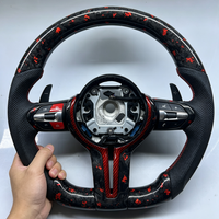 Volant en fibre de carbone forgé pour BMW F10 F30 F20 F80 F82 E60 E90 E92 F01 F11 F22 F35 X5 E70 E93 F15 X6 E71 F16 M5 M3