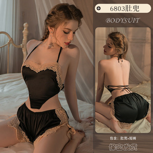 2024<span class=keywords><strong>ชุด</strong></span><span class=keywords><strong>นอน</strong></span>สามชิ้นมีกระเป๋าหน้าท้องผู้หญิงบริสุทธิ์ขนาดใหญ่ต้องการฤดูร้อนชุดนอนฤดูใบไม้ผลิและฤดูใบไม้ร่วง - Product Image 3