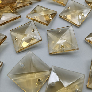 Акриловые Квадратные бусины, 22 мм - Product Image 2