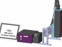 Impresora de Inyección de Tinta UV Ricoh de Alto Rendimiento para Cuero Flexible, Códigos de Barras Nítidos/Códigos Datamatrix, Impresión de Logotipos/Marcas Automática de Alta Velocidad