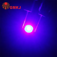 GMKJ Puce LED haute puissance 1w 3w UVA uv 365nm 370nm pour lampes de poche uv