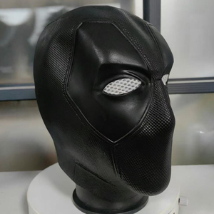Máscara de Látex de Wade Wilson Deadpool de <span class=keywords><strong>Cyou</strong></span> Factory Wholesale, Máscara de Cabeza Completa de Superhéroe para Cosplay, Accesorios de Disfraz de Halloween para Adultos - Product Image 4