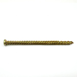 Vis à béton métriques personnalisées en acier au carbone galvanisé, à tête plate, avec entraînement Torx, marque SUNO, classe 4, pour maçonnerie et fenêtres - Vente en gros - Product Image 1