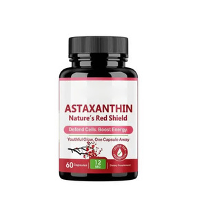 Capsules d'astaxanthine OEM TK, best-seller sur Amazon, favorisent l'énergie et la santé, 60 capsules - Product Image 1