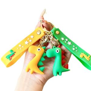 Fashion 3D PVC Cartoon Promotional Kids Anime Keychain Silicon <b>Key</b> ring Accessories <b>Rubber</b> <b>Key</b> <b>chains</b> Carabiners - Product Image 1