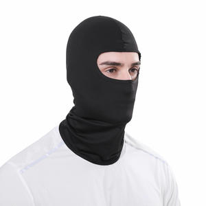 Masque facial de cyclisme d'été pour hommes, protection solaire sportive, couvre-chef respirant en tissu de soie glacée, absorbant la transpiration, vêtement facial - Product Image 2