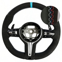 Volant personnalisé noir LCI M pour BMW E71 E87 E92 E93 M3 F02 F10 F22 F30 F32 F82 M2 M4