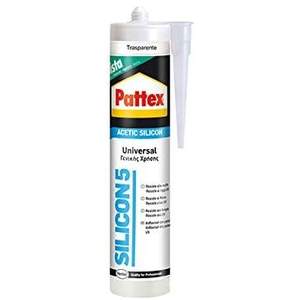 PATTEX SILICONE SILICON5 TRANSPARENTE 280ml - Product Image 1