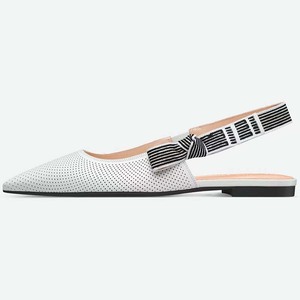 <span class=keywords><strong>Sandali</strong></span> da donna di fascia alta con plateau Slip-On <span class=keywords><strong>bianchi</strong></span> a punta con fiocco laterale cavo stile Outdoor per la primavera estate - Product Image 1