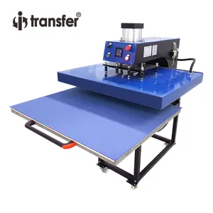 80x100cm Large Format Pneumatic Heat Press Machine For Textile Printing