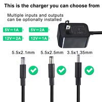 Adaptador de corriente USB tipo C de 12V 5V 1A 2A, adaptador de corriente para TV Box, reproductor Bluetooth, altavoz.