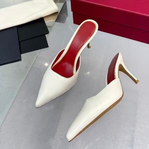 High Quality Women'S High Heeled <b>Shoes</b> With Elegant Anti Slip Fine <b>Heels</b> Made Of Genuine Leather - Product Image 1