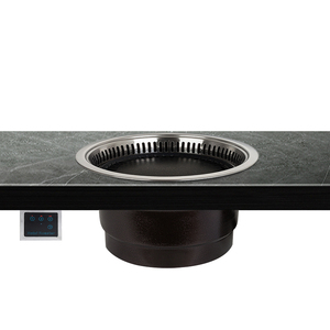 <span class=keywords><strong>Prix</strong></span> usine coréen sans fumée poê<span class=keywords><strong>le</strong></span> infrarouge électrique BBQ gril rôtissoire électrique Barbecue gril marmite équipement de barbecue - Product Image 1