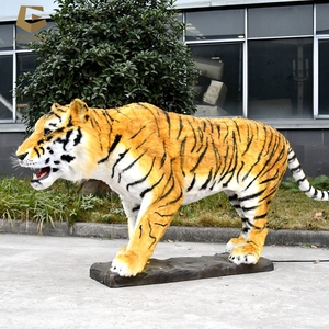 Sgaa37 Chất Lượng Cao Robot Mô Phỏng Động Vật Kích Thước Đầy Đủ Animatronic Tiger Mô Hình Cho Công Viên - Product Image 2