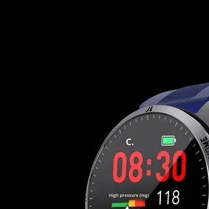 다기능 AMOLED 스마트워치 고정밀 혈압 모니터링 통화 응답 무선 충전 실리콘 긴 배터리 수명 - Product Image 6