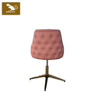 Beauté ongles universel en cuir PU rose bureau inclinable pédicure meubles ongles client chaise salon tabouret