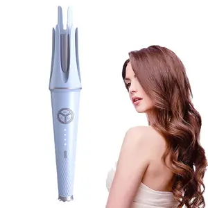 Factory Manufacture Custom Automatic Hot Iron Rotating Hair Curler Portable Salon Automatic Curling Wand
