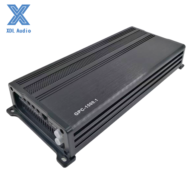1500W*1CH High End Monoblock Class D Car Audio Amplifier Single Channel High Power Sound Quality with Crossovers