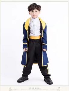 Disfraces de <span class=keywords><strong>Emperador</strong></span> para Niños, Disfraz de Rey Príncipe para Carnaval, con Pantalones y Top de Poliéster, para Niños, Inspirado en TV y Cine - Product Image 2