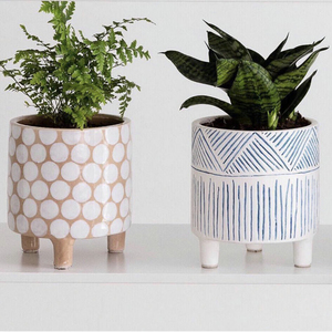 Pots <span class=keywords><strong>de</strong></span> fleurs en céramique style européen, pieds modernes, décoration <span class=keywords><strong>de</strong></span> salon maison, pots <span class=keywords><strong>de</strong></span> fleurs - Product Image 1