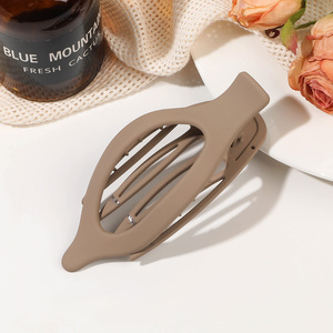 פופולרי חדש מט duckbill <span class=keywords><strong>hairpin</strong></span> גודל גדול כריש שיער קליפ פלסטיק נשים - Product Image 6