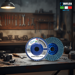 Disque à lamelles professionnel Riflex DN8550, abrasifs sans fer, ultra-plats - Product Image 2