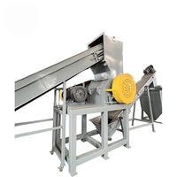 Ligne de lavage automatique de flocons de bouteilles PET, broyeur, déshydrateur, sécheuse, recyclage du plastique